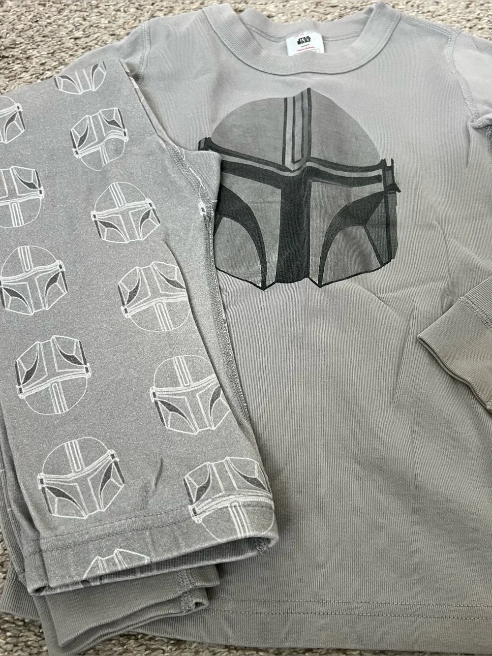Hanna Andersson X Star Wars Mandalorian Organic Cotton Pajama Set Size 8